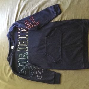 Gap girls sweatshirt dress